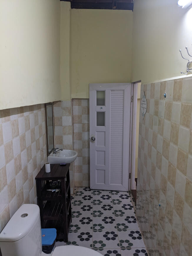 Bathroom, facing door